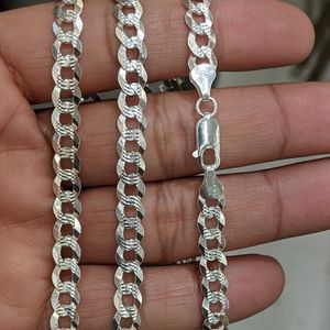 Sterling silver 925 cuban style chain